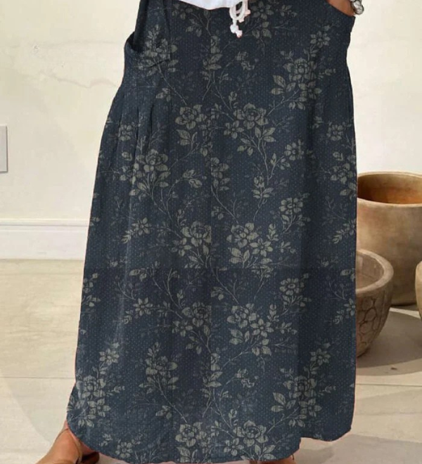 Falda Estampada Ligera
