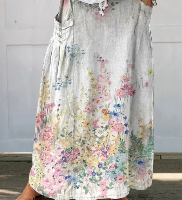 Falda Estampada Ligera